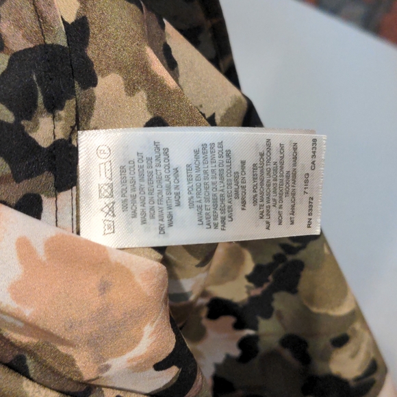 French Connection Olive Floral Adeline Dream Mini Dress, size small - Picture 3 of 7